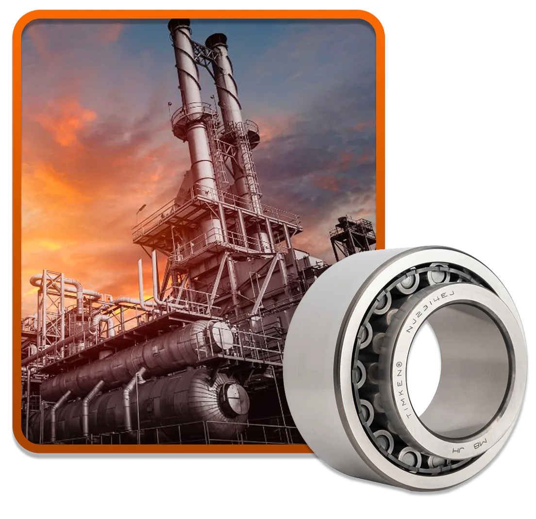 Industrial bearing manufacturing facility