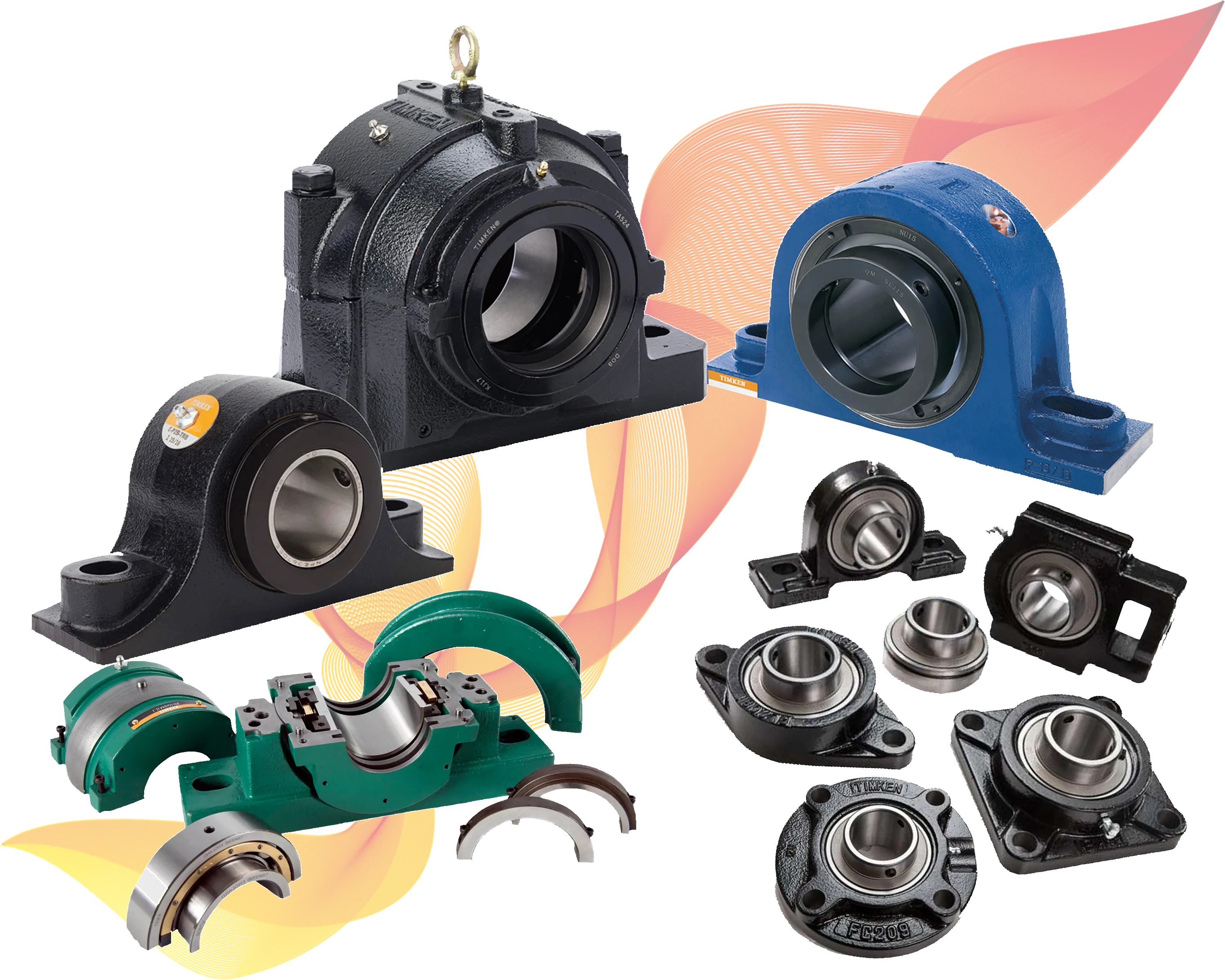Timken bearing housings and plummer blocks