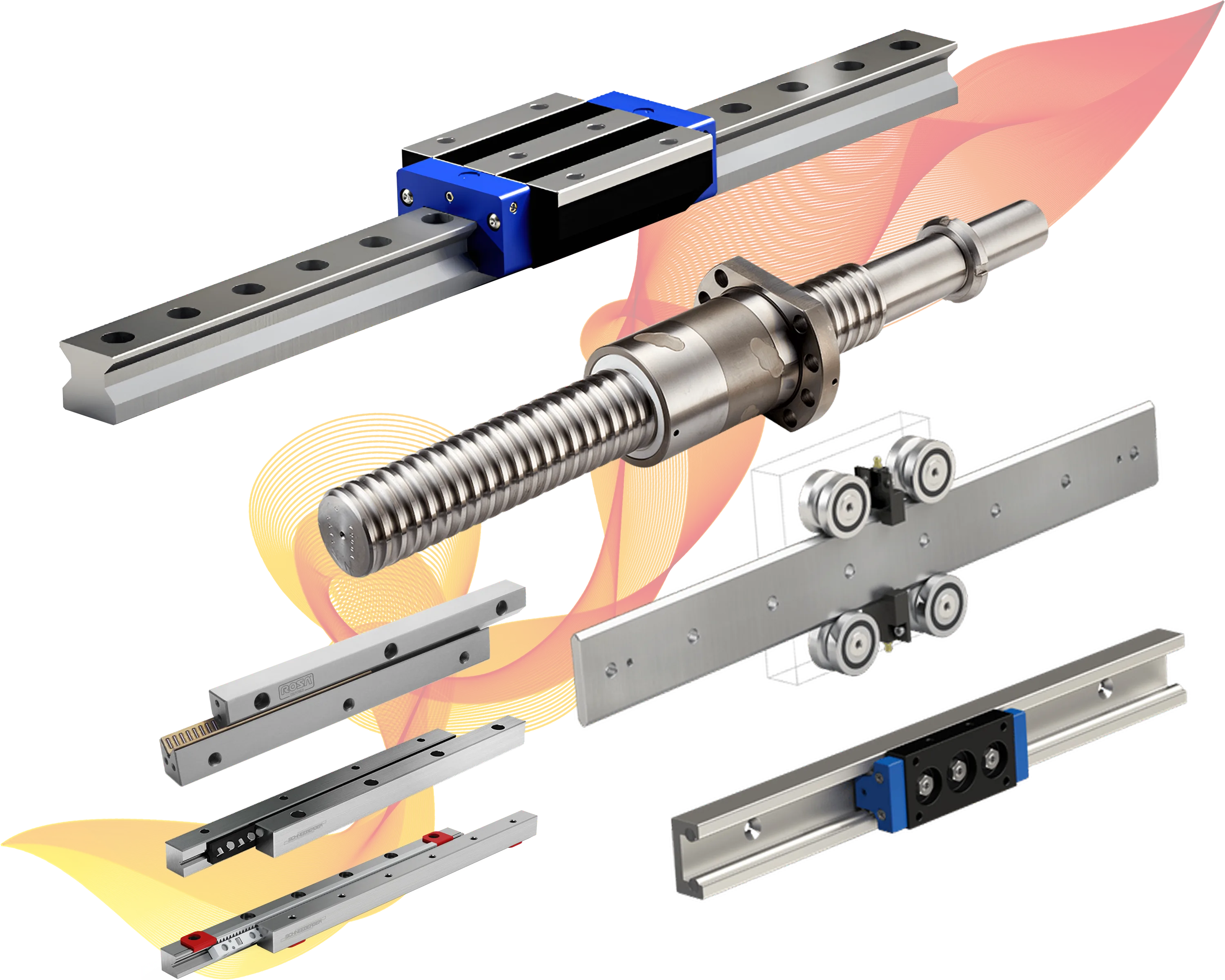 Rollon linear guides and motion rails